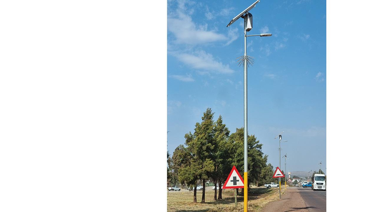 Solar Streetlighting for Postmasburg