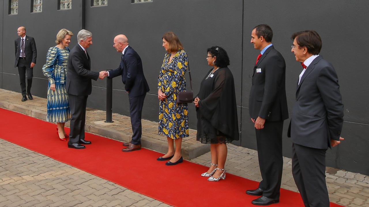 Welcome Belgian Royal Couple