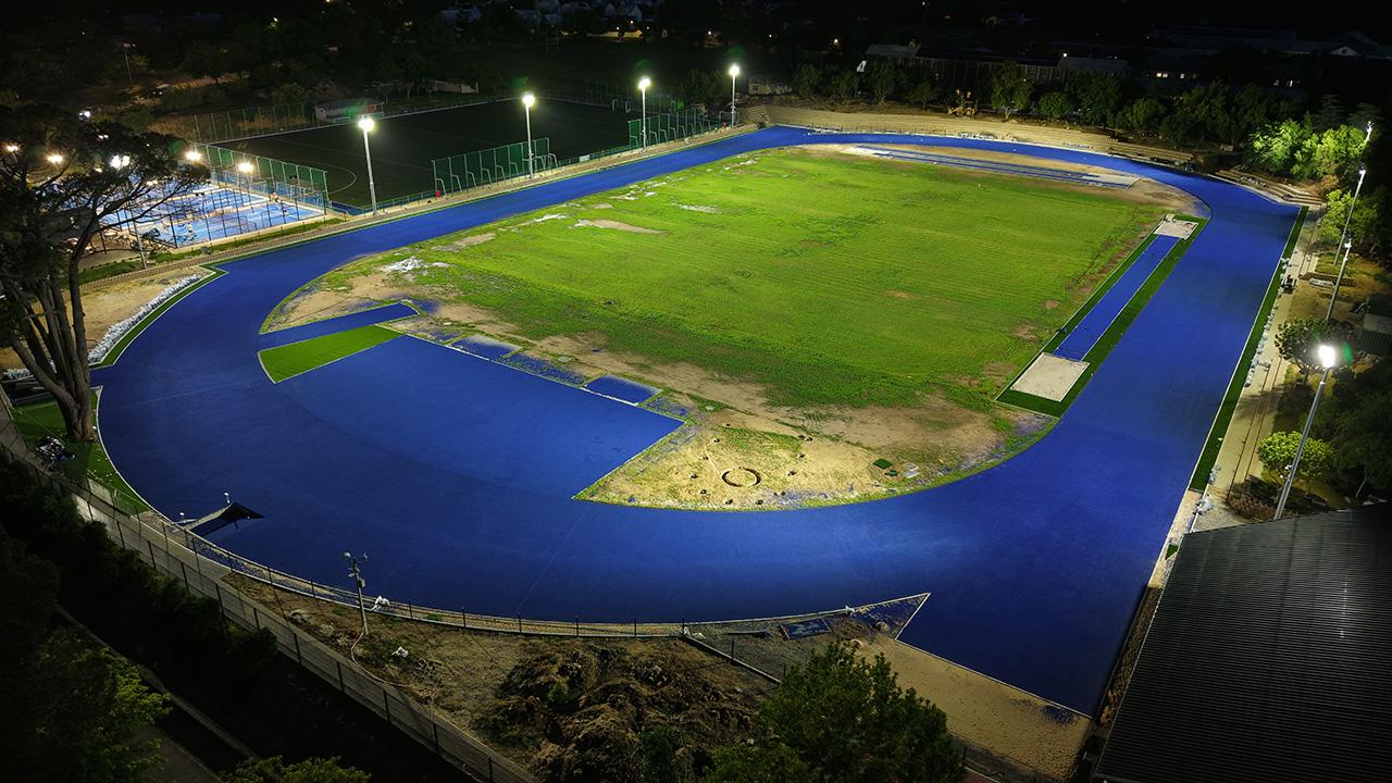 Sports lighting control solution for Stellenbosch High School
