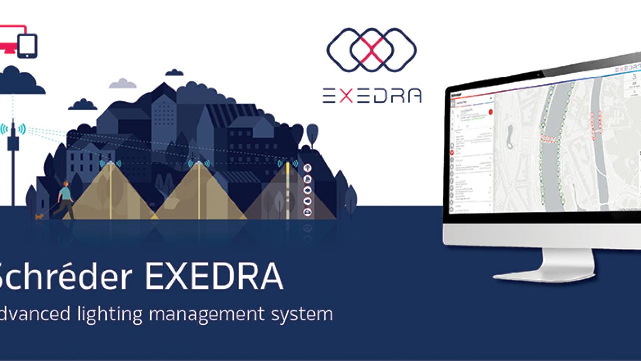 Schréder EXEDRA advanced lighting management system for a smarter city.
