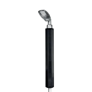 SOLARPOLE with ZIYA luminaire at angle
