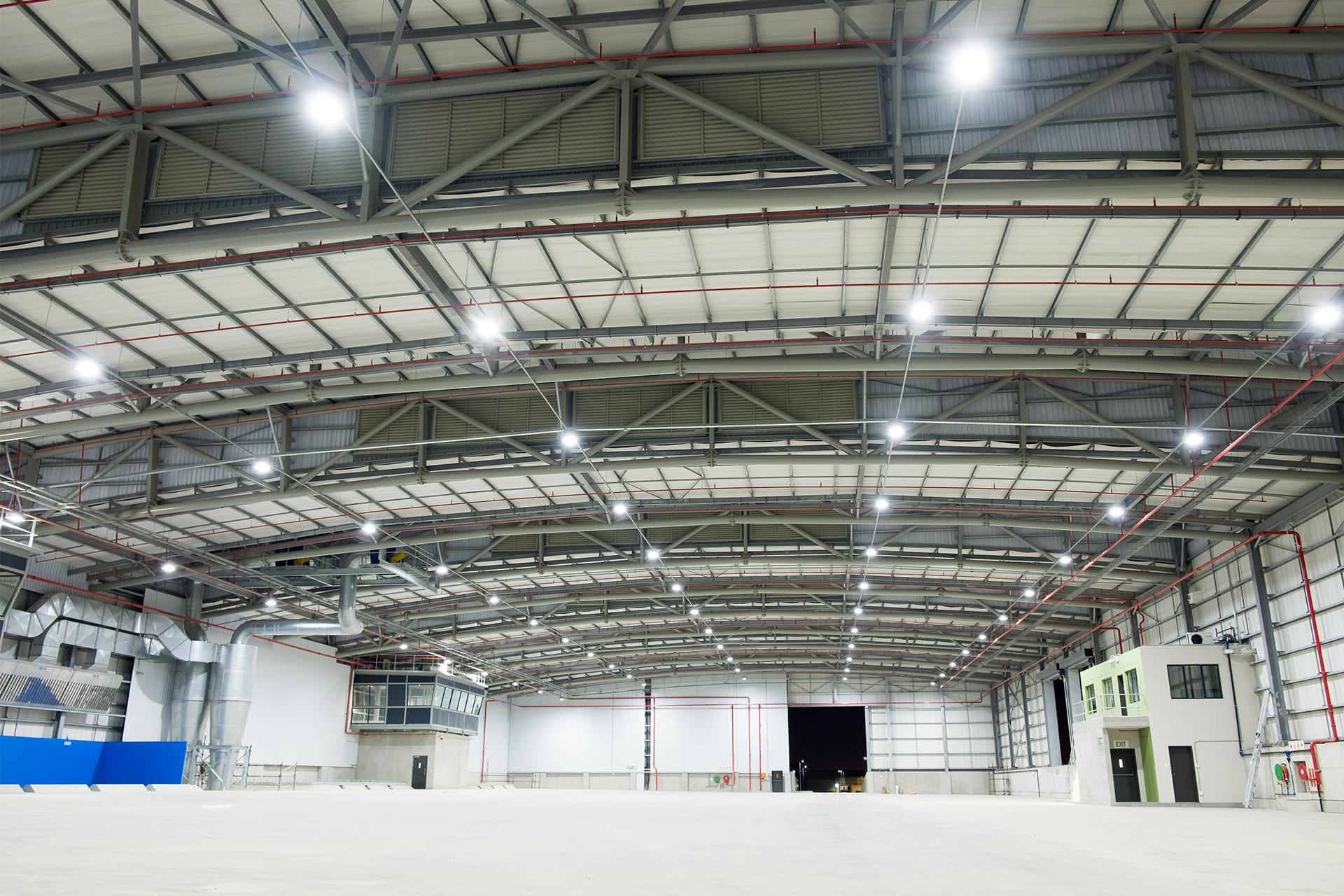 Belville Waste Management Facilities industrial and floodlighting solution