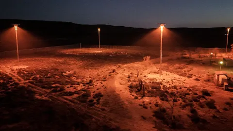 Solar lighting solution for Sutherland for community Health Centre in the Northern Cape province