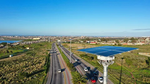 Highmast Solar Lighting Pilot Project for Nelson Mandela Bay Municipality